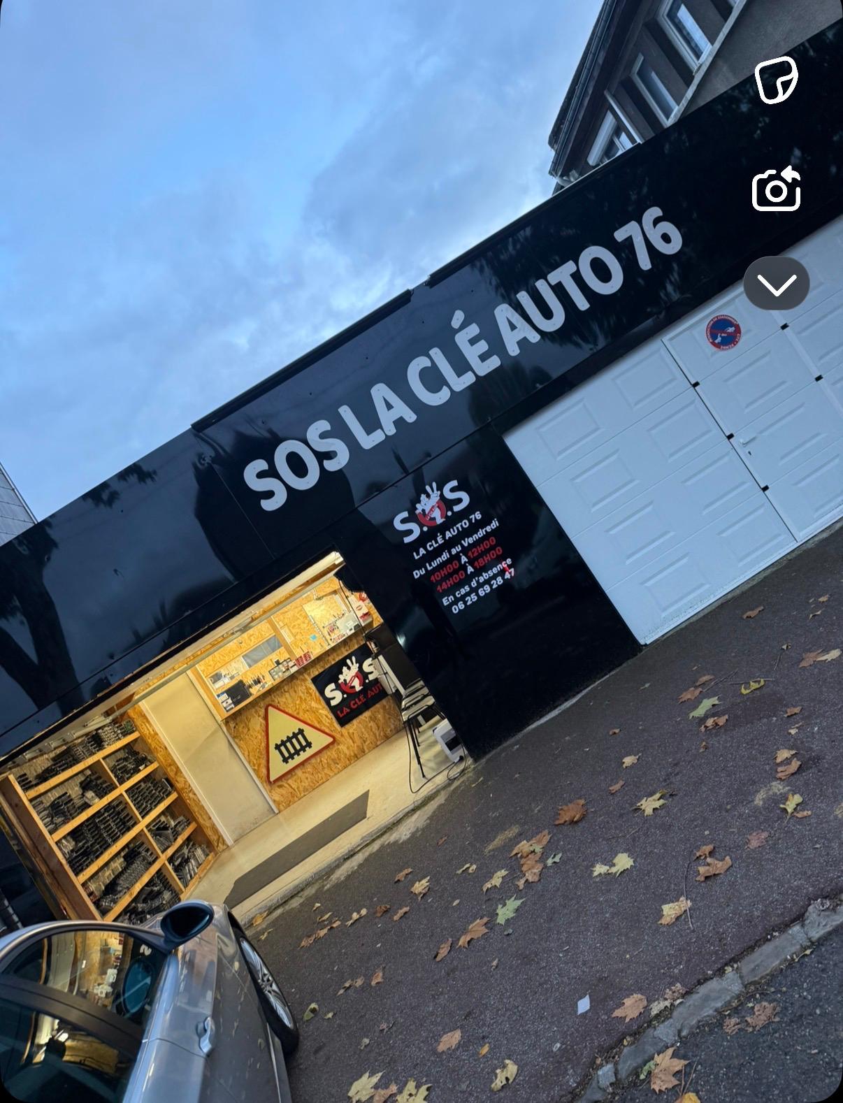 Atelier SOS LA CLÉ AUTO 76 au Petit-Quevilly près de Rouen