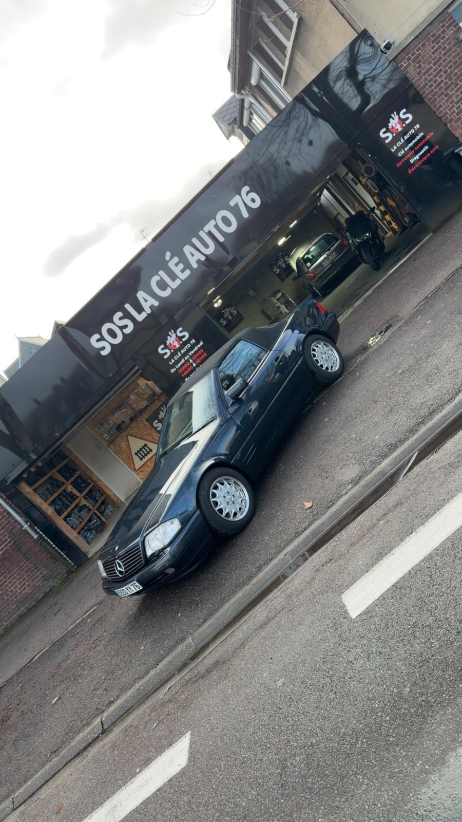 Mercedes SL Dépannage